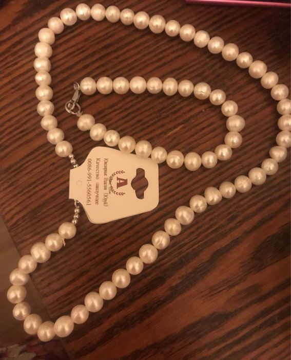 украшения из натурального жемчуга