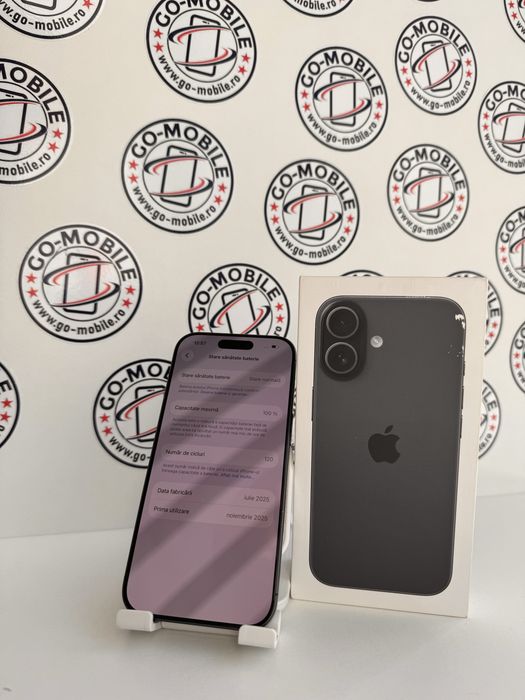 iPhone 17 - 256GB - Negru - Impecabil - Garantie
