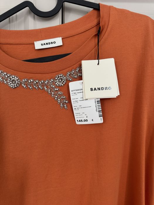 Женская футболка sandro