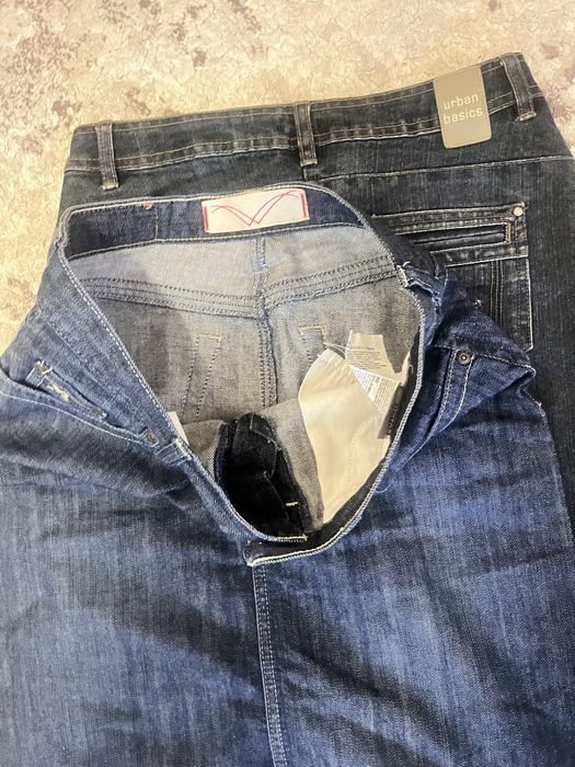 Fusta de blugi 2 bucati si un pulover cu paiete M