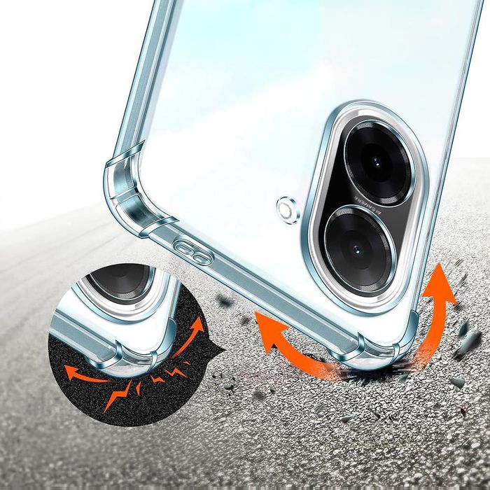 Прозрачен Силиконов Удароустойчив Кейс за Xiaomi Redmi A5