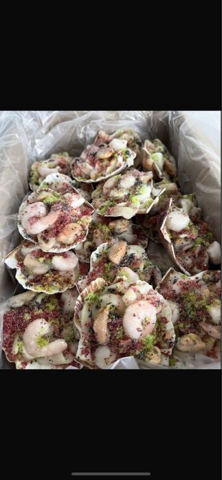 Гребешки для запекания