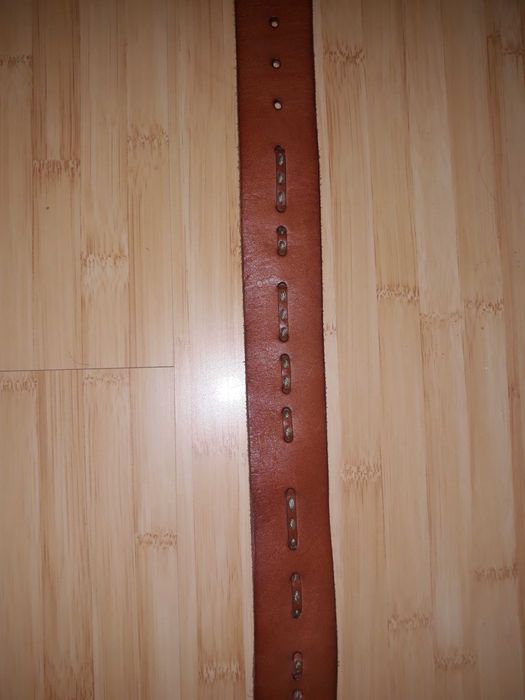 curea piele, cu insertie piele, lata, 1020x4,5 cm latime