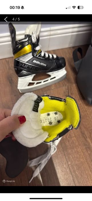 коньки хоккейные