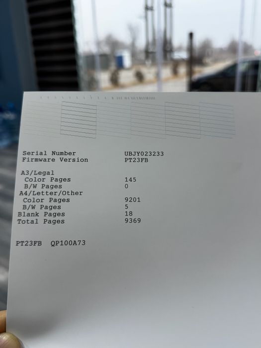 Epson L1800 taza 9369 probek 100% radnoy 1 ay garantya beriledi