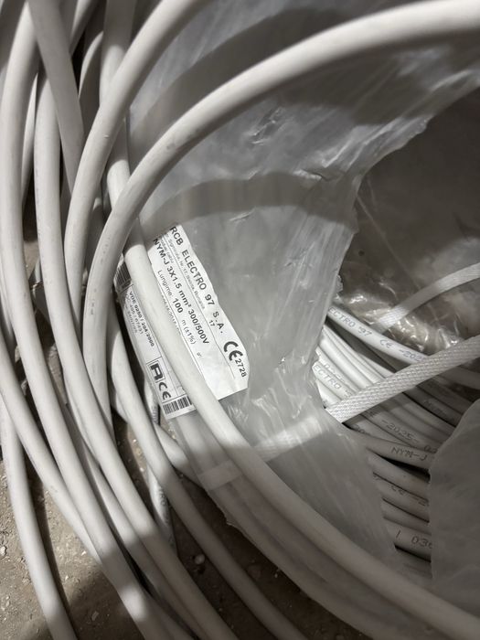 Cablu electric NYM-J - diverse modele 5x2.5, 3x1.5