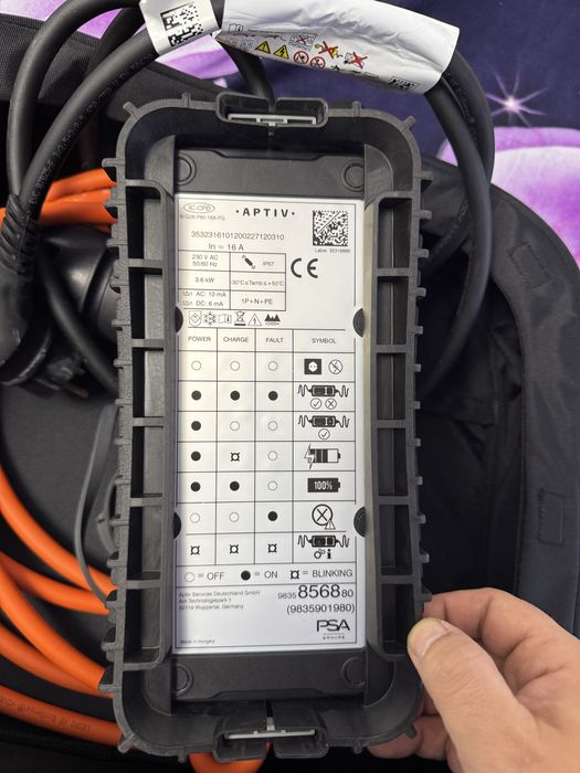 Cablu incarcare masina electrica sau hybrid Aptiv mode 2. Nou!