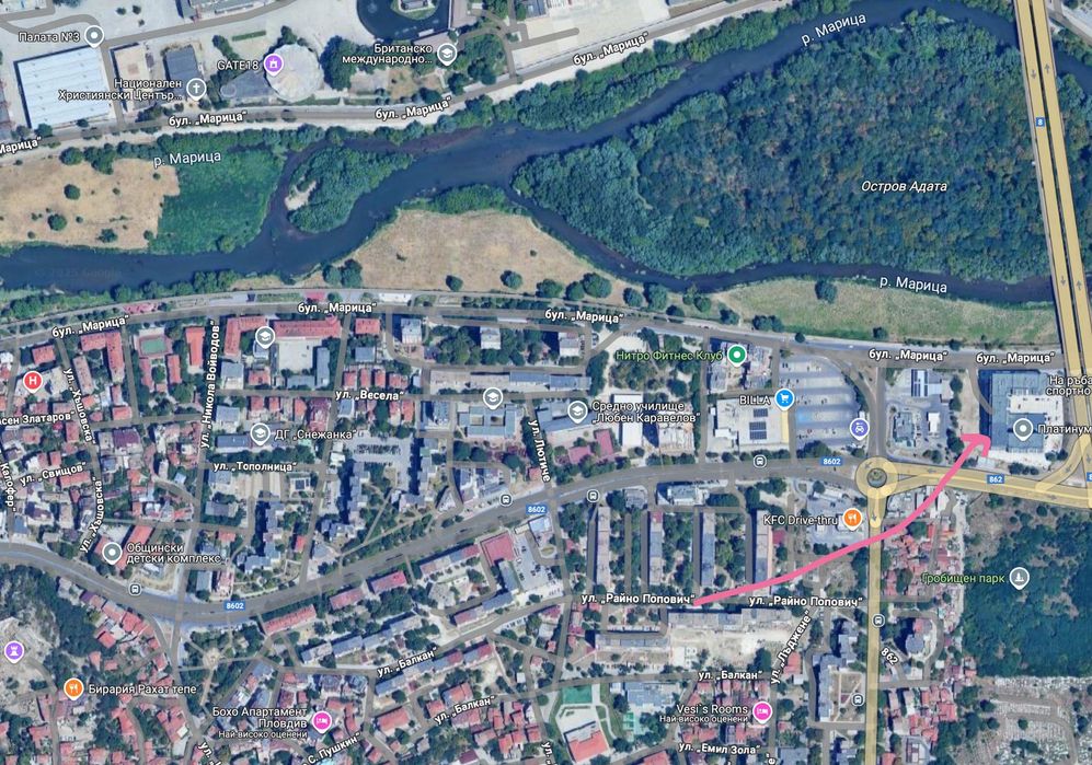 Продава се Гараж / Паркомясто в Пловдив, Каменица 1 - 33 кв.м за 1849 €/кв.м - Снимка #2