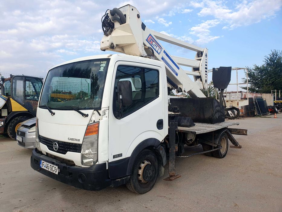Nissan Cabstar 35.11, nacela, PRB 20 metrii, GSR E200 PX, an 2008