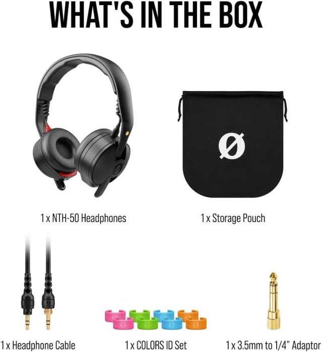 Слушалки RØDE NTH-50 професионални DJ on-ear