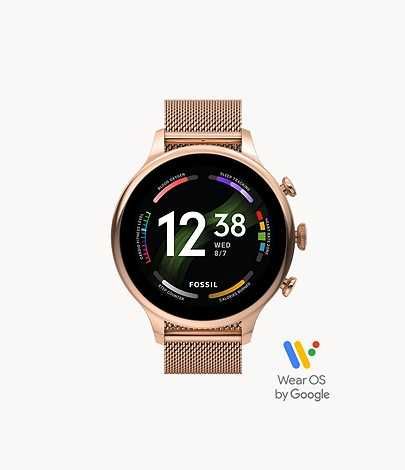 ПРОМО!! НОВ! Смартчасовник Fossil Gen 6 Stainless Steel 2г. Гаранция!