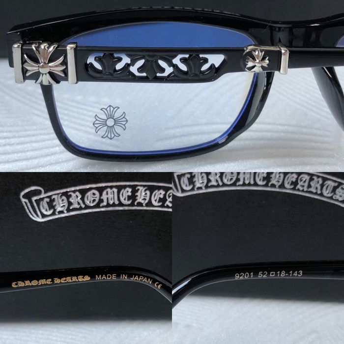 Очила за компютър Диоптрични рамки прозрачни слънчеви chrome hearts