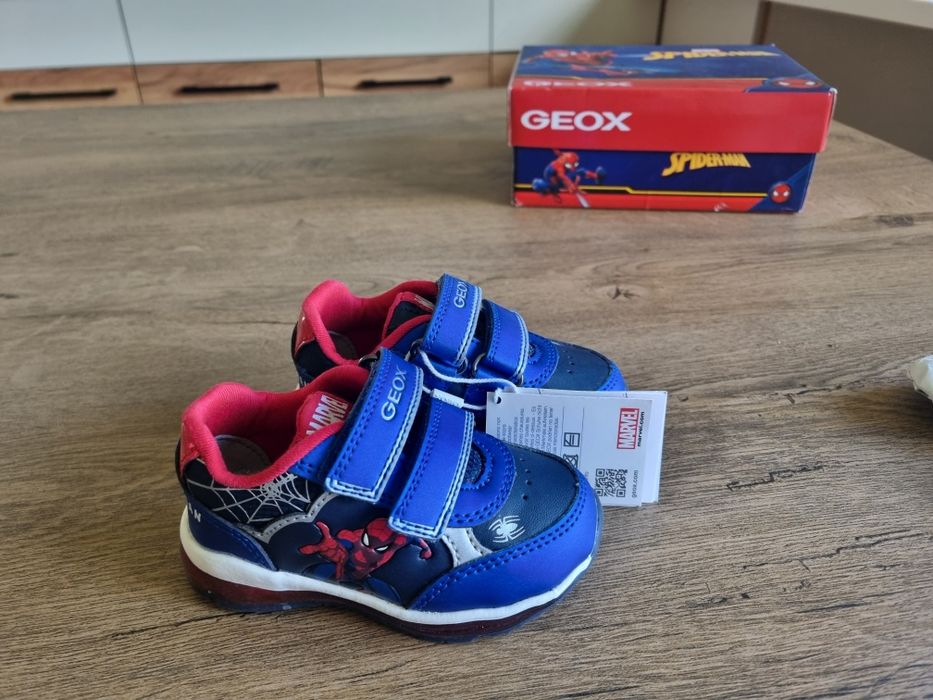 Adidași Geox, Spider-Man,  cu luminițe