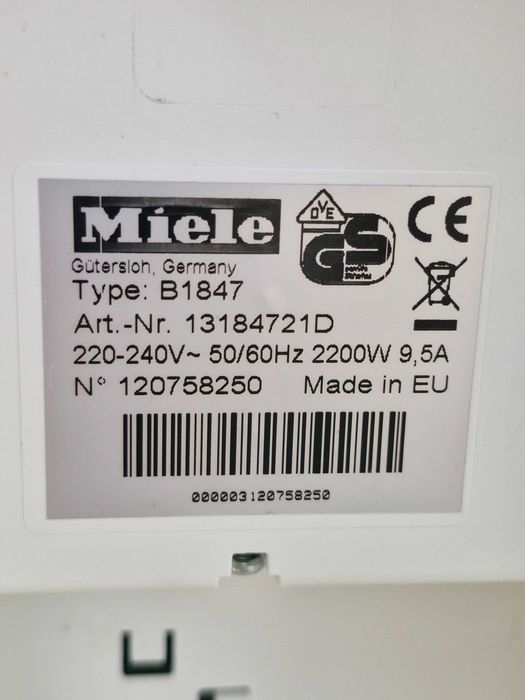 Гладачна система MIELE B1847