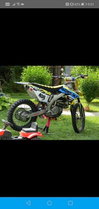 Suzuki rmz 450 injection