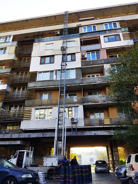 Хаспел под наем.Строителен асансьор.Товарна автовишка.Мебелен лифт