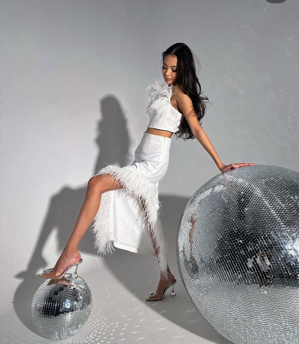 Топ с юбкой,размер S,M courage_couture