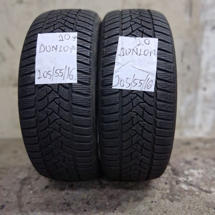 2×205/55/16 M+S.DUNLOP 2020.Stare excelenta.