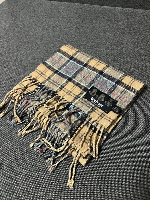 Шал  Barbour  100% агнешка вълна ( Оригинал)