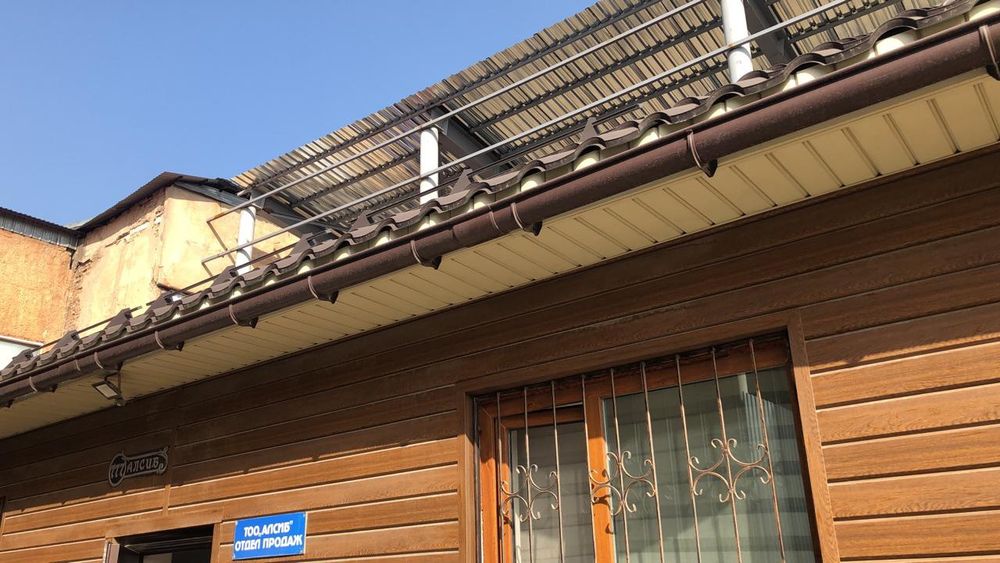 Водосточная система для дома — металл