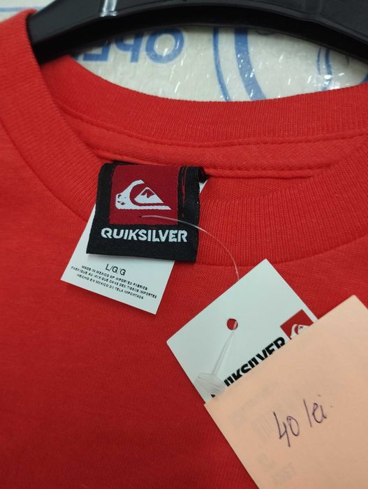 Tricou baieti, Quiksilver,  mar L, pentru 14-16 ani