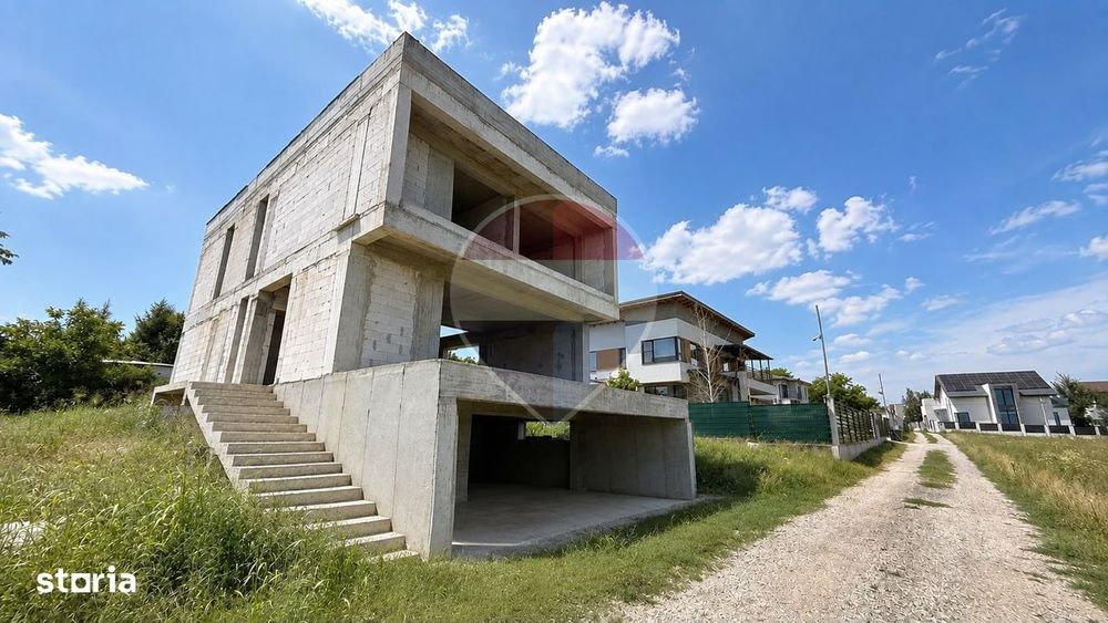 Vilă individuală cu vedere către lac |5 camere | Corbeanca D+P+1E