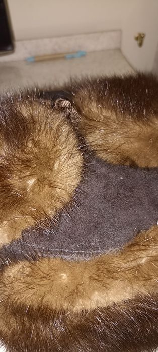 Бөрык, шапка ушанка норковая