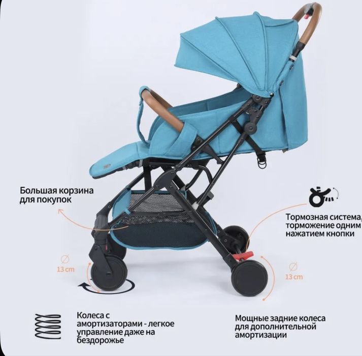 Детская прогулочная коляска