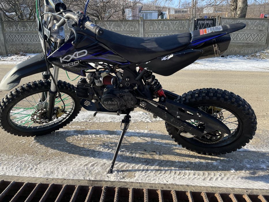 Vând cross 125 kxd pro germny roti 17 fata 14 spate
