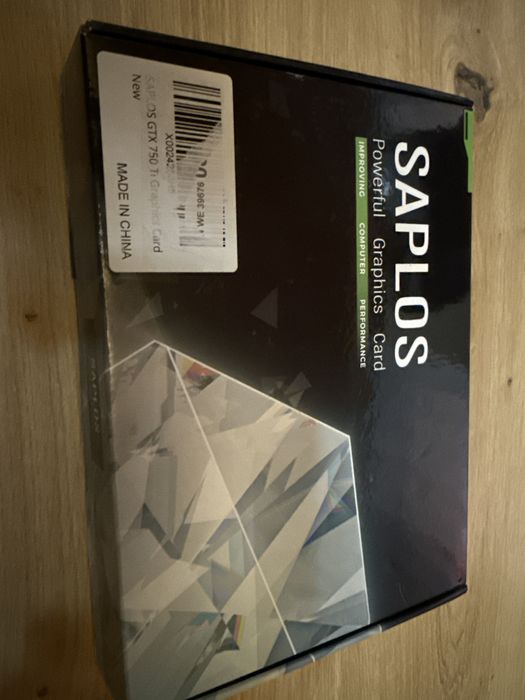 SAPLOS GTX 750 Ti 4GB LP Low Profile HDMI DVI VGA Placa Video Gaming