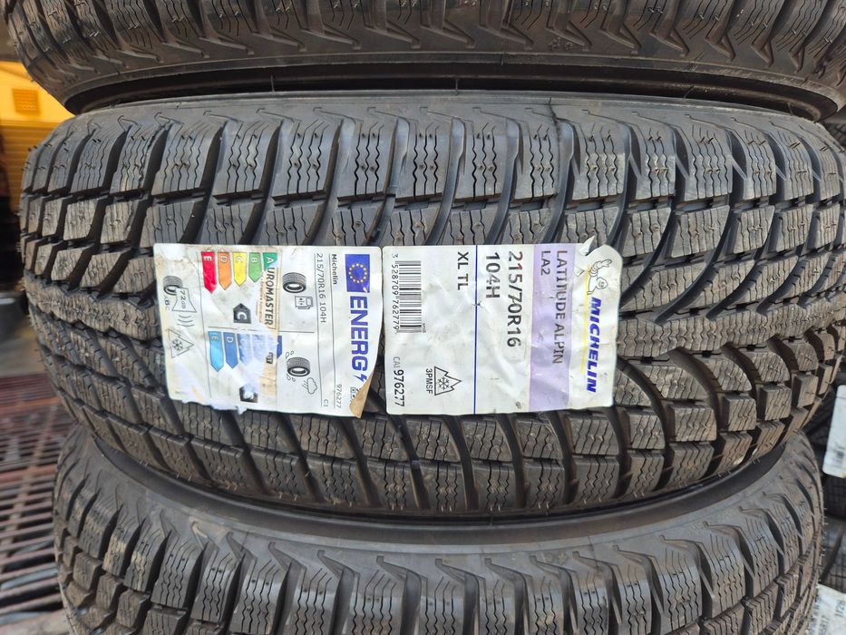 4 Anvelope M+S IARNA - 215/70/16 - Michelin Lattitude Alpin LA2 - NOU - DOT 2022 !