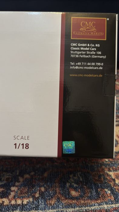 Модель 1/18 масштаб CMC Fiat