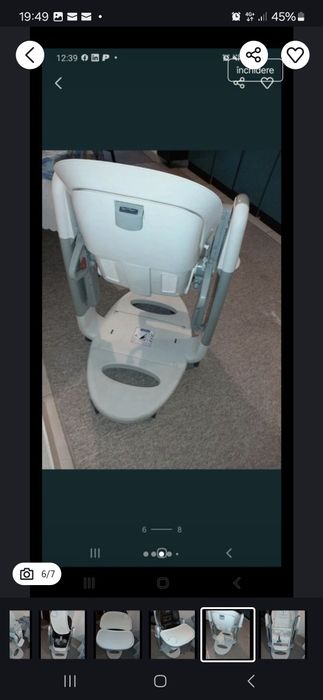 Scaun masa bebe Peg Perepgo 0 pana la 3 ani