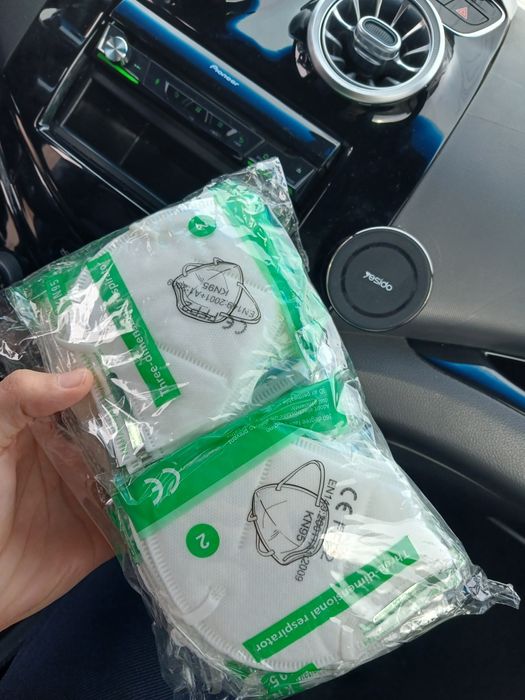 Maska KN 95 himoya vositasi