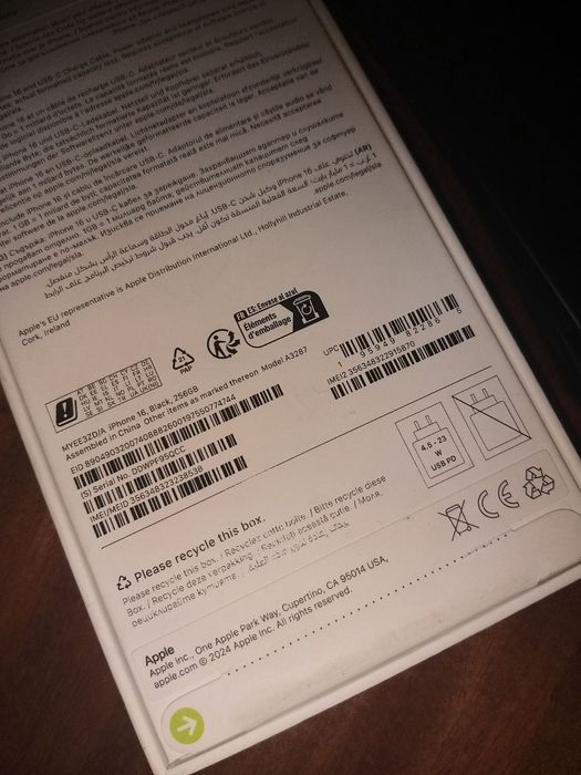 iPhone 16  256GB на 1 месец