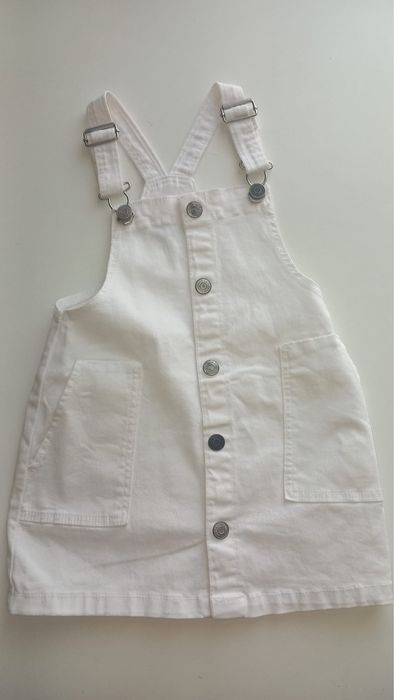 Sarafan fetite Primark alb