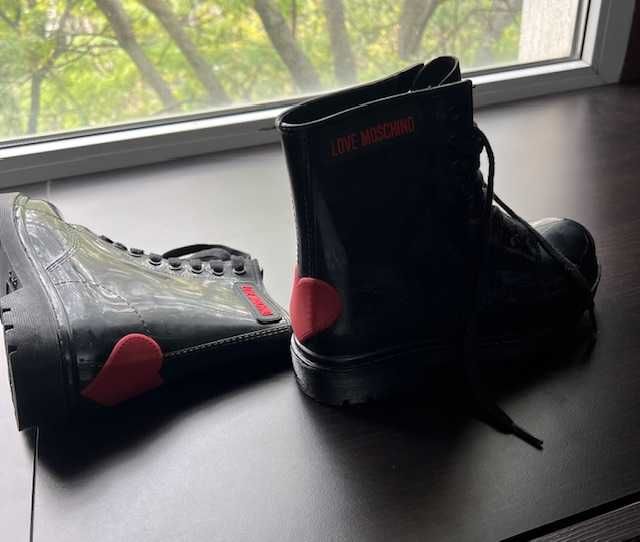 Love Moschino боти, р.38.5/38