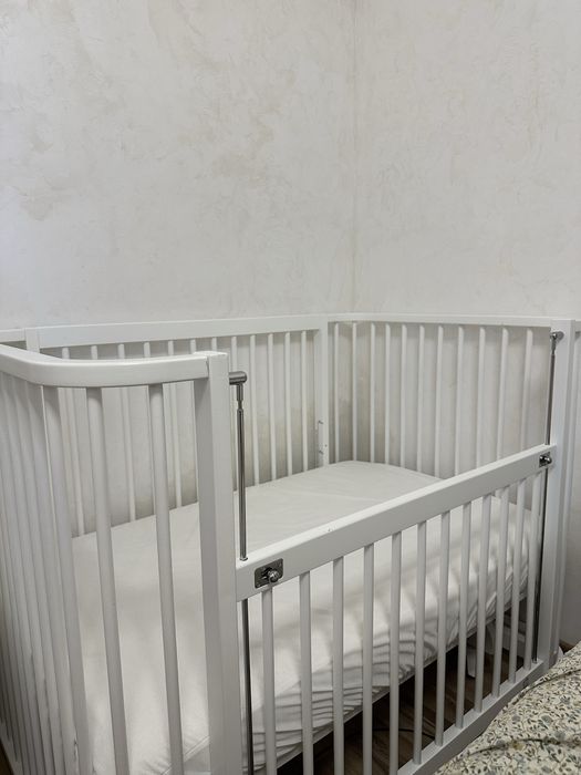 Бебешка кошара с люлка и матрак Azaria Bambino 70/110см