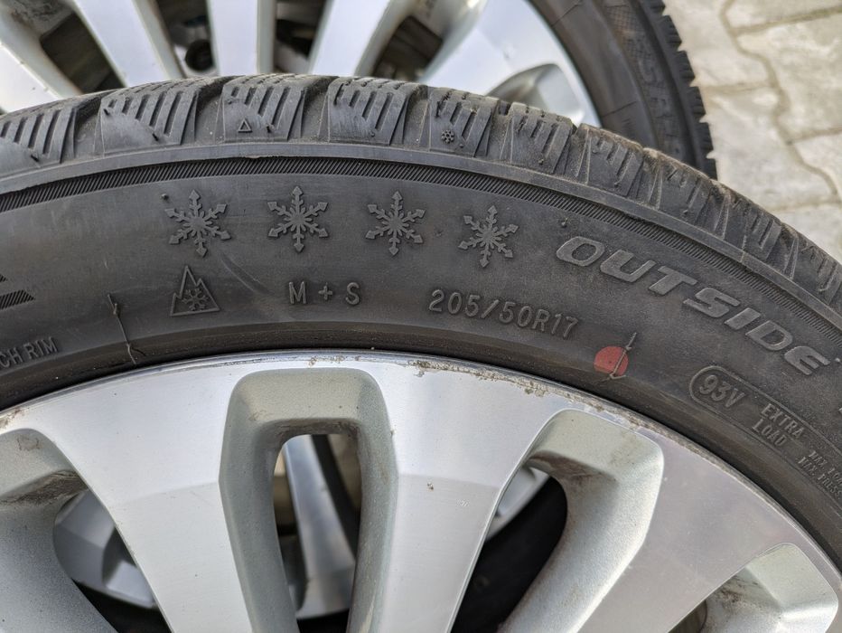 Jante ford cu cauciucuri de iarna
