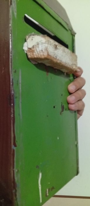 Cutie poștală tabla groasă comunista