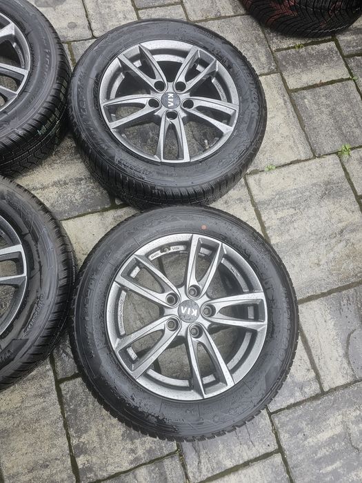 Jante Kia r16 cu cauciucuri de iarna