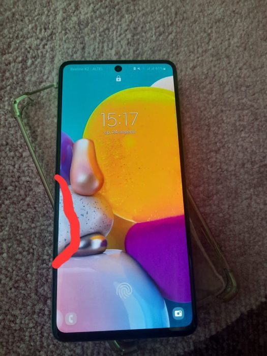 Samsung galaxy А71 128gb. Белый