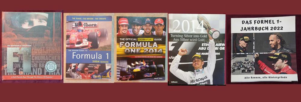 Формула 1 - 5 енциклопедии и справочници