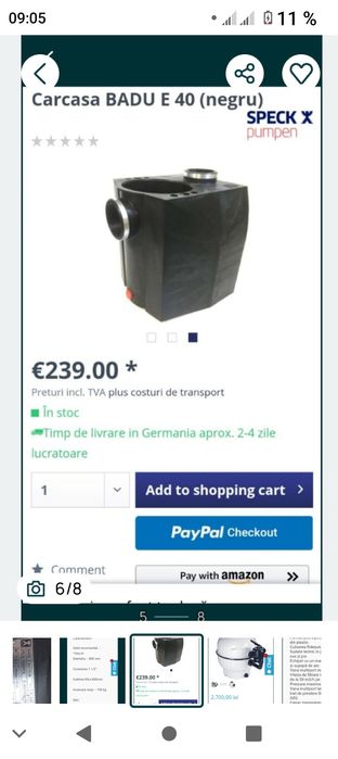 Vând filtru nisip piscine