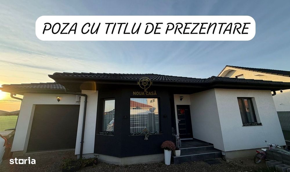 Casa 3 Dormitoare Martinesti Garaj/Terasa cu Teren Generos de  650MP