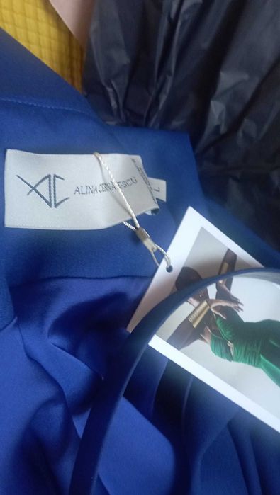 Rochie midi Alina Cernătescu, mărimea L – nouă, nepurtată!
