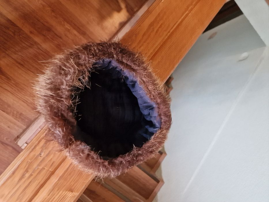 Caciula blana naturala