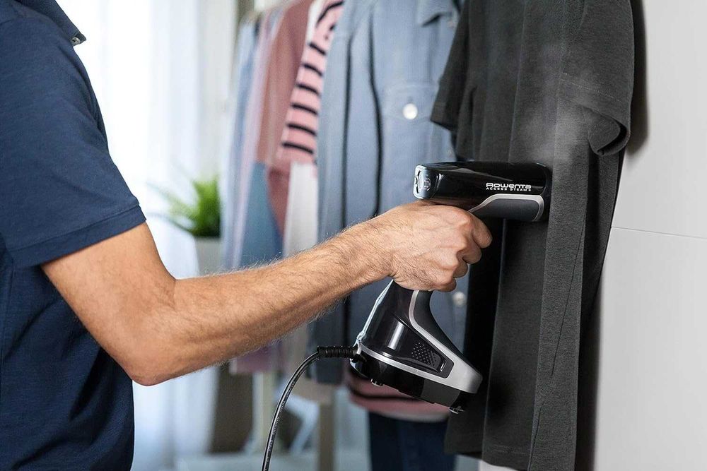 Вертикална ютия Rowenta DR8150D1 Access Steam +, 1600W, Гладене с пара