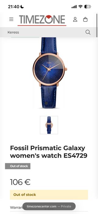 Ceas fossil femei