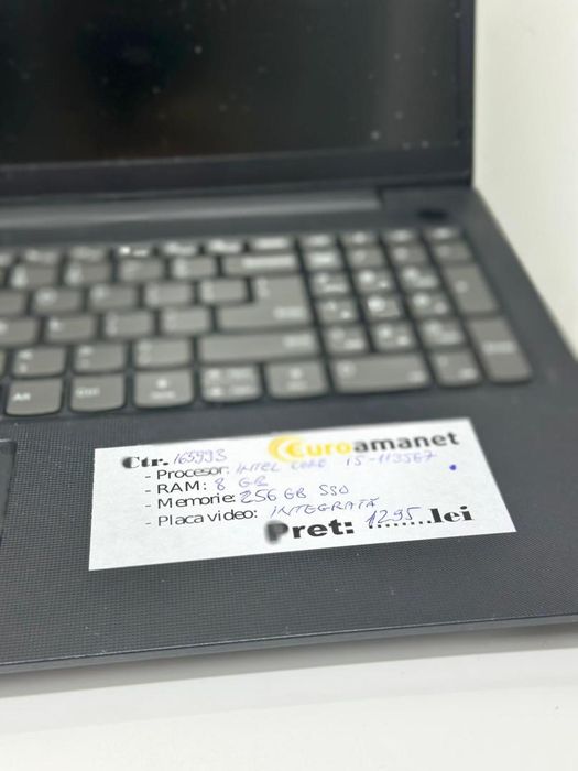 Laptop Lenovo V15 G2, Intel Core i5-1135G7, 15.6", 8GB, 256GB SSD -A-